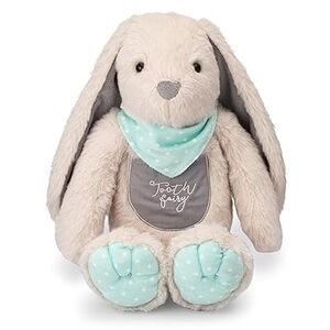 Plush Tooth Fairy Bunny - Cream and Mint